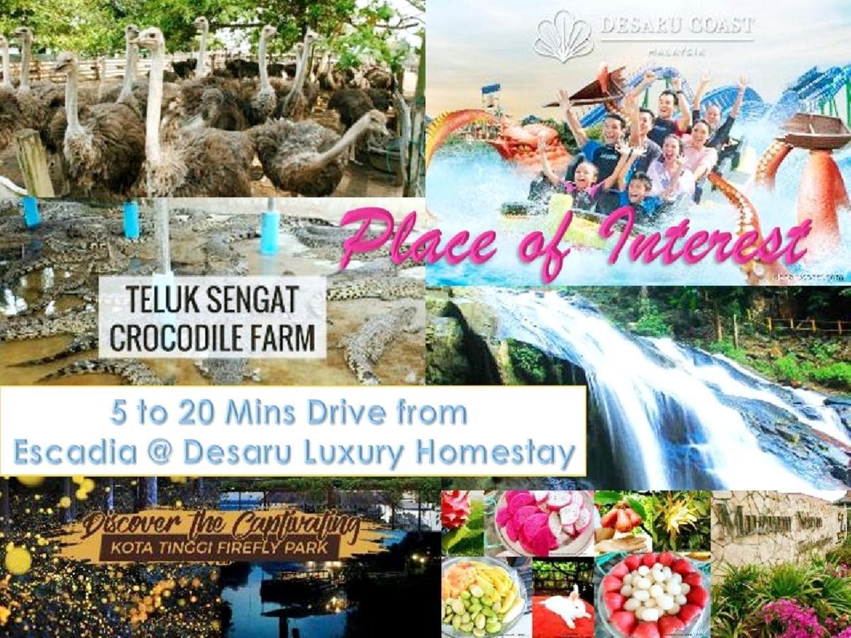 Desaru Cosy Homestay - Near Waterpark, Beach, Rapid -Wifi, Tvbox, Steamboat, Bbq Available Extérieur photo